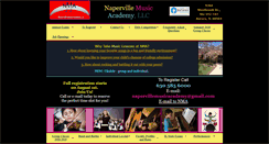 Desktop Screenshot of napervillemusicacademy.com